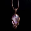 COSMIC SERENITY STREAM AMETHYST PENDANT