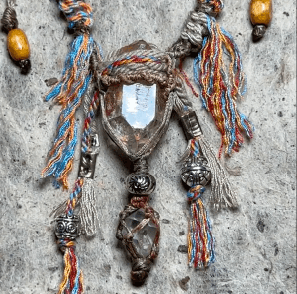 GUARDIAN THREADS CRYSTAL NECKLACE & BRACELET