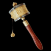 Copper Hand Held Prayer Wheel