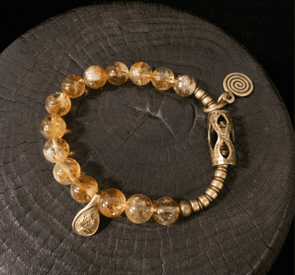 SOLAR FORTUNE CITRINE BRACELET