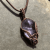 COSMIC SERENITY STREAM AMETHYST PENDANT