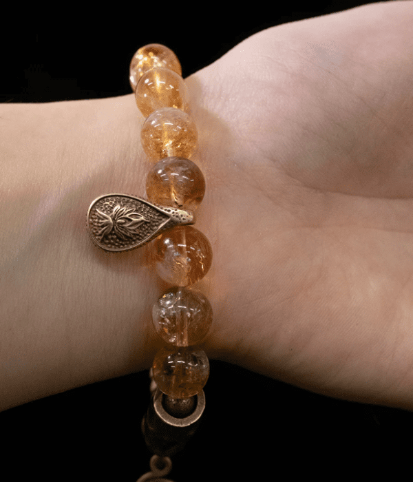 SOLAR FORTUNE CITRINE BRACELET