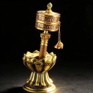 18'' Tibet Amitayus Long Life Buddha Bronze Statue