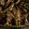 FIERCE ENLIGHTENMENT: GILT COPPER THIRTY-FOUR ARM